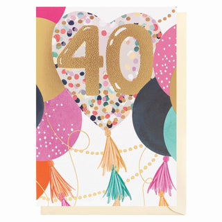 40th Birthday Balloons